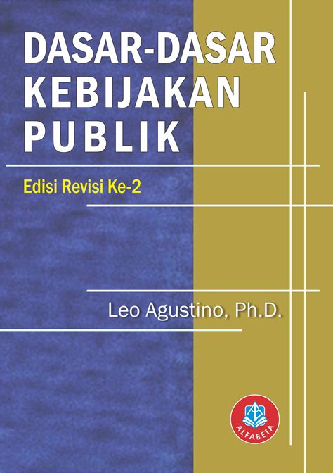 Dasar Dasar Kebijakan Publik Edisi Revisi Ke Toko Buku Bandung