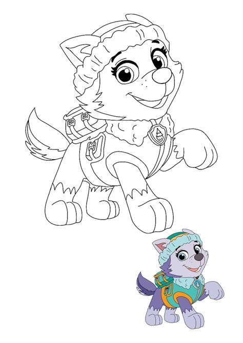 Printable Everest Paw Patrol