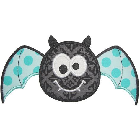 Cute Bat Applique Planet Applique Inc