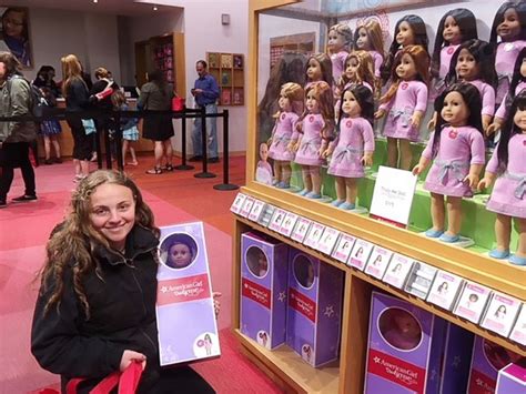 american girl dolls available to borrow at libraries thanks to girl scout s savvy abc news