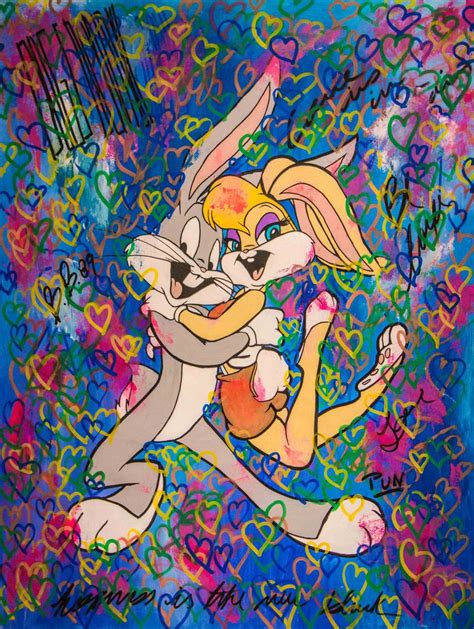 Bugs Bunny And Lola In Love Free Shipping 150x Artfinder