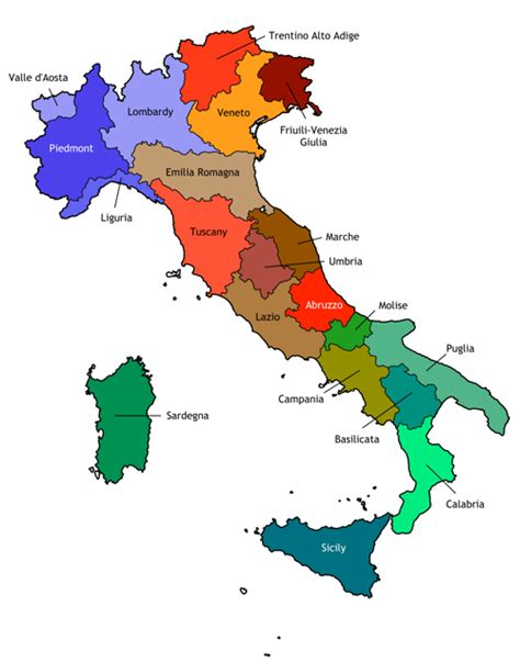 Italian Wine Regions Bevx