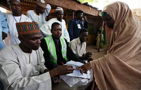 Nigerians Vote In Presidential Election The New York Times