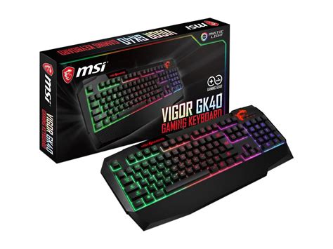 Msi Vigor Gk40 Wired Rgb Gaming Keyboard