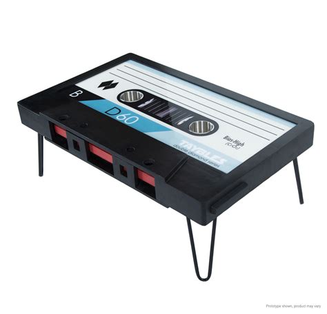 B Side Cassette Tape Coffee Table By Taybles Classic Black Regal Robot