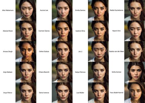 Stmic Aigirlphoto On Twitter 名前による顔の変化の調査！！ 面白い！！