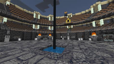 Built A Pvp Arena In Our Survival Realm To Battle My Son 84 Blocks