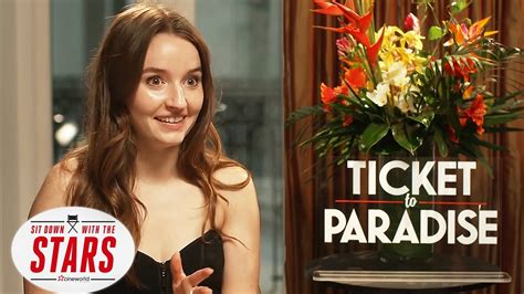 Kaitlyn Dever Ticket To Paradise Interview Cineworld Cinemas Youtube