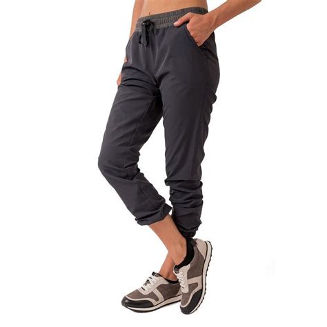 Rbx Active Women S Relaxed Fit Lightweight Quick Drying Stretch Woven Pants With Pockets