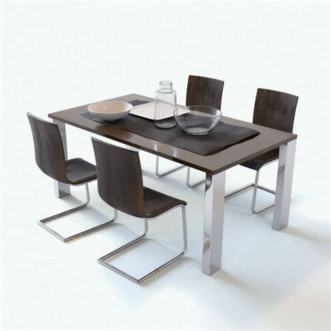Free bim objects for dining tables (chairs, desks and tables) to download in many design software formats, manufacturer objects contain real world data. Dining Table Revit Model | BlackBee3D | Revit families and 3D Models