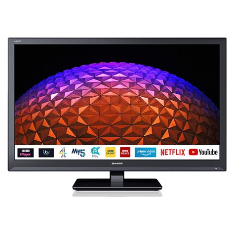 Sharp 1t C24bc0kr1fb 24 Inch Hd Ready Led Smart Tv With Freeview Play