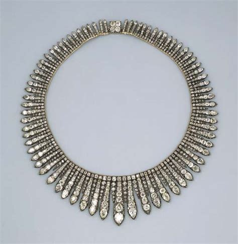 An Attractive Antique Diamond Necklace Christies