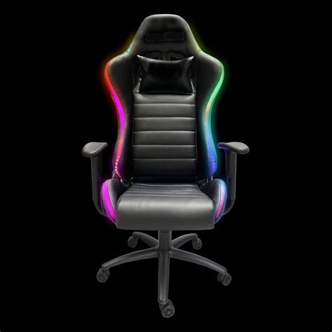 Gaming Chair With Rgb Lighting Effects Rgb Chair Racing Chair With