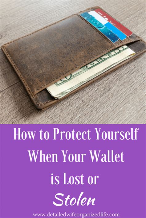 How To Protect Yourself When Your Wallet Is Lost Or Stolen