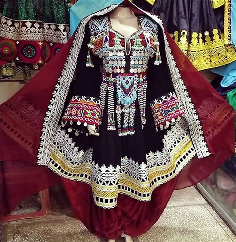 Kuchi Afghani Dress Afghani Suit Ethnic Afghan Traditional Kuchi Suits