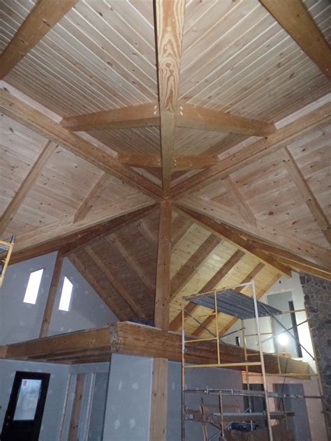 For those who want to enjoy the warmth and grandeur of a log home without the use of traditional log wall construction, log. Post and Beam - Under Construction: Part 13