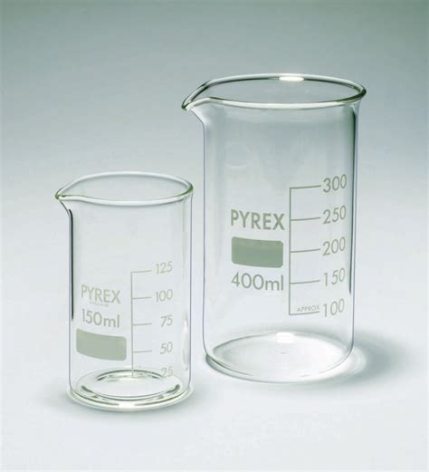 Beaker 1000 Ml Hf Pyrex Borosilicate Glass Graduated Pack Of 10