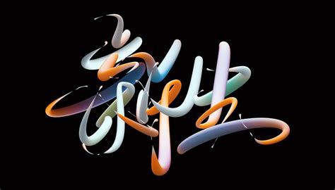 Creative Font Design With Changeable Colors Free Chinese Font Download