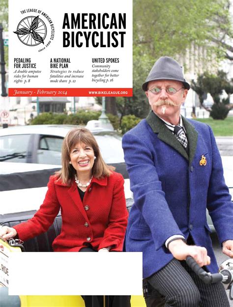 American Bicyclist Januaryfebruary 2014 By League Of American Bicyclists Issuu