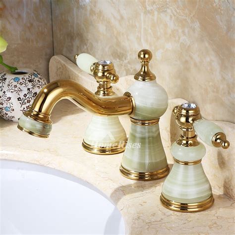Gold Tone Bathroom Sink Faucets Rispa