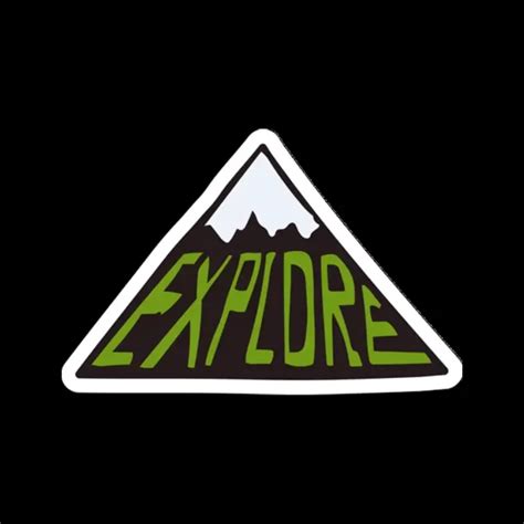 Mountain Explore Sticker Stickerdise
