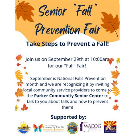 Senior Fall Prevention Fair Afpc