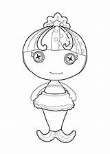Lalaloopsy Coloring Pages Doll Mermaid Baby Kids Printable Colouring Little Seabreeze Ocean Print Worksheets Button Eye Pals Pet Mermaids Printables sketch template