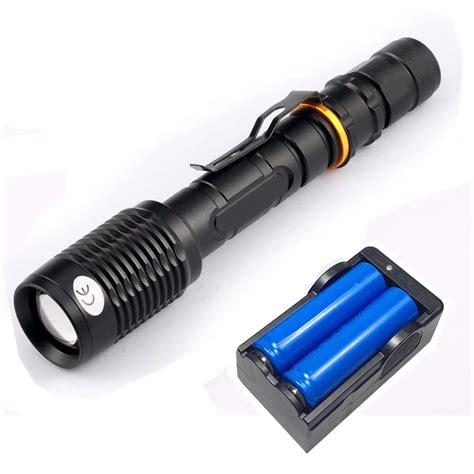 Super Bright New Waterproof 6000lumen Cree Xml T6 Led Flashlight Torch