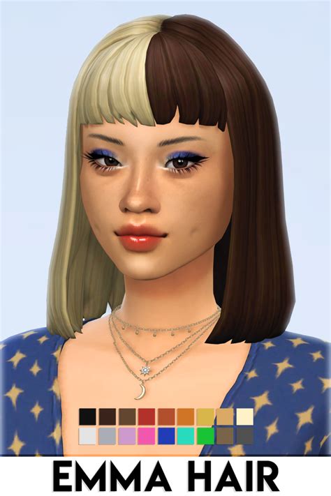 Jade Hair By Vikai Imvikai On Patreon In 2021 Sims Hair Sims 4 Curly