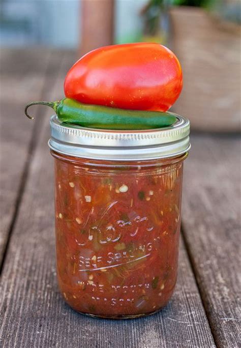 tomato salsa  canning recipe canning salsa salsa tomato salsa