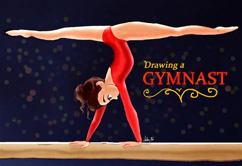 Gymnast Drawing At Getdrawings Free Download