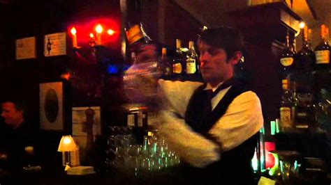 Flaming Spanish Coffees At Hubers Cafe In Portland Oregon Youtube