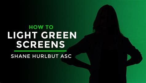 Filmmakers Academy How To Light Green Screens