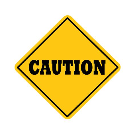 Picture Of Caution Sign Clipart Best