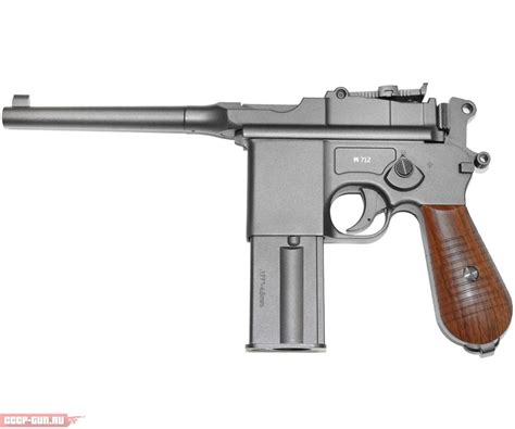 Пневматический пистолет Gletcher Mauser M712 купить Цена в Москве
