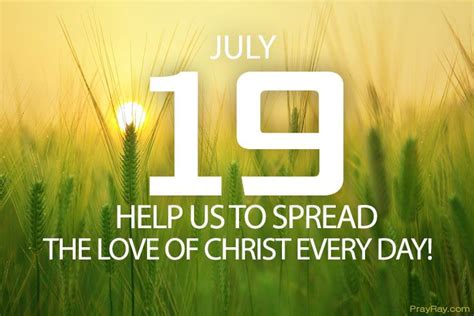 Church As The Body Of Christ Bible Verse And Prayer For July 19