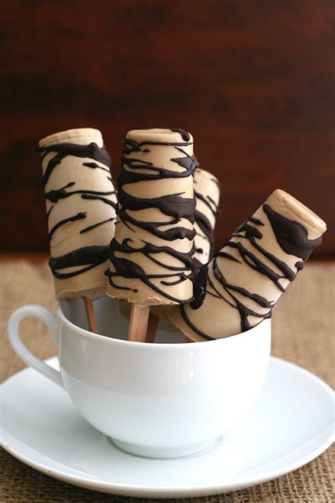 Mocha Sugar Free Ice Cream Pops Sweets Without Sugar