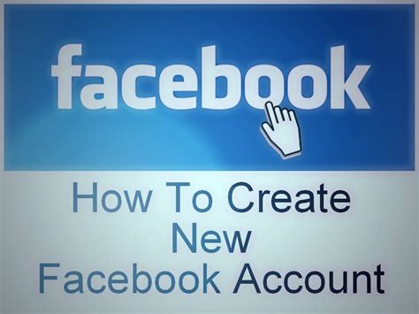 How to Create a New Facebook Account