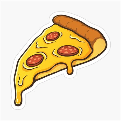 Check spelling or type a new query. 'Hot pepperoni pizza slice' Sticker by Pisarovsky in 2020 ...