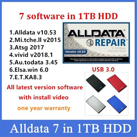 Alldata 1053v Mitchell Auto Repair And Other Car Repair Software