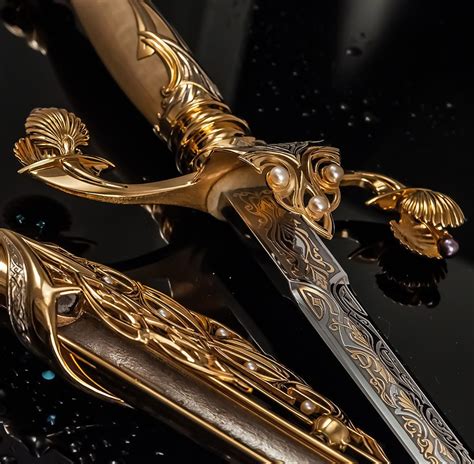 Pearls In The Handle Of A Dagger Medieval Aesthetic Knife Aesthetic