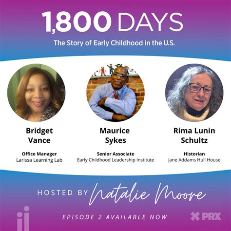 Erikson Institute On Twitter If You Liked Episode 1 Of Our New Podcast 1800days Youre