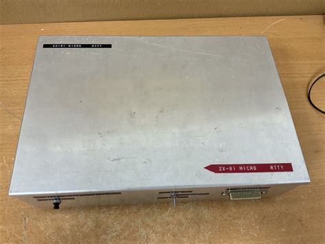 Sinclair Zx81 Psu In Metal Carry Case Ebay