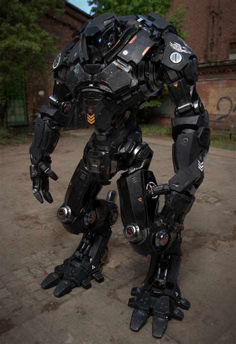 Artstation Nyx Beast Mecha James Lin Robot Concept Art Futuristic Armour Robot