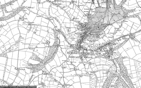 Old Maps Of Newcastle Emlyn Dyfed Francis Frith
