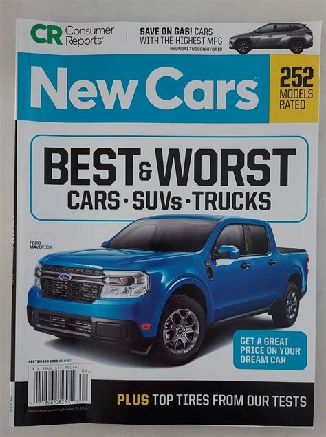 Consumer Reports Magazine September 2022 New Best And Worst Cars Suvs