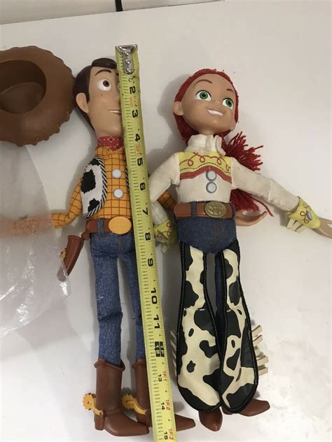 Disney Toy Story Figures Talking Woody And Jessie Pull String Dolls 15