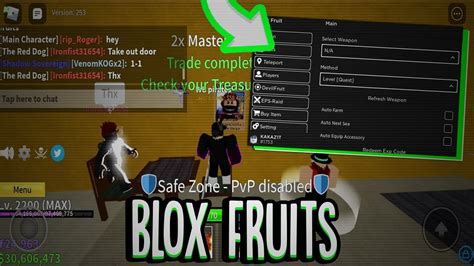Novo Blox Fruits Script Mukuro Hub Auto Farm All Sea Auto Raid E Outros Pastebin