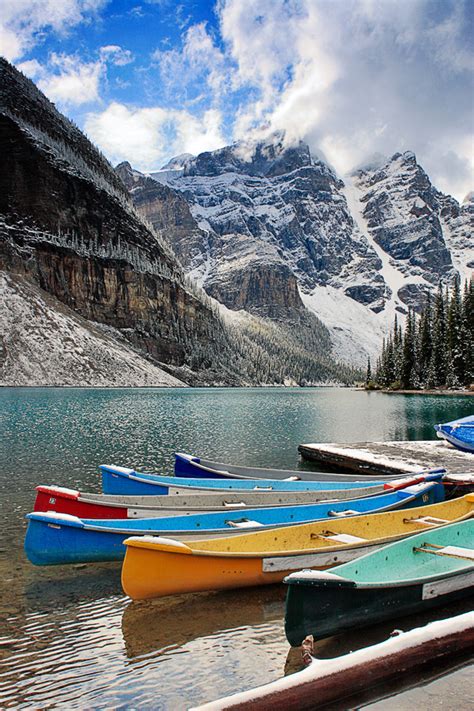 Moraine Lake Banff National Park Alberta Canada World