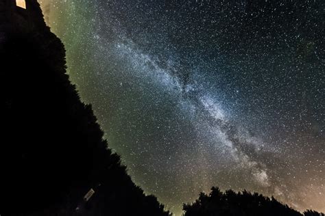 Panorama Milchstraße Foto And Bild Astrofotografie Himmel And Universum Ostsee Bilder Auf